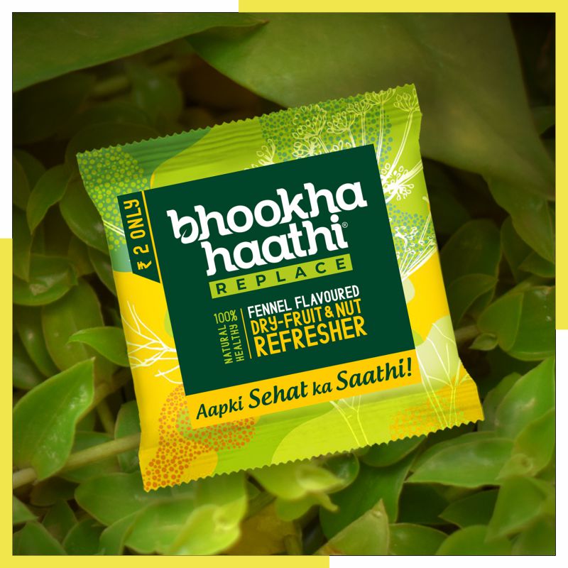 Bhookha haathi nut & dry fruit refresher mobile banner